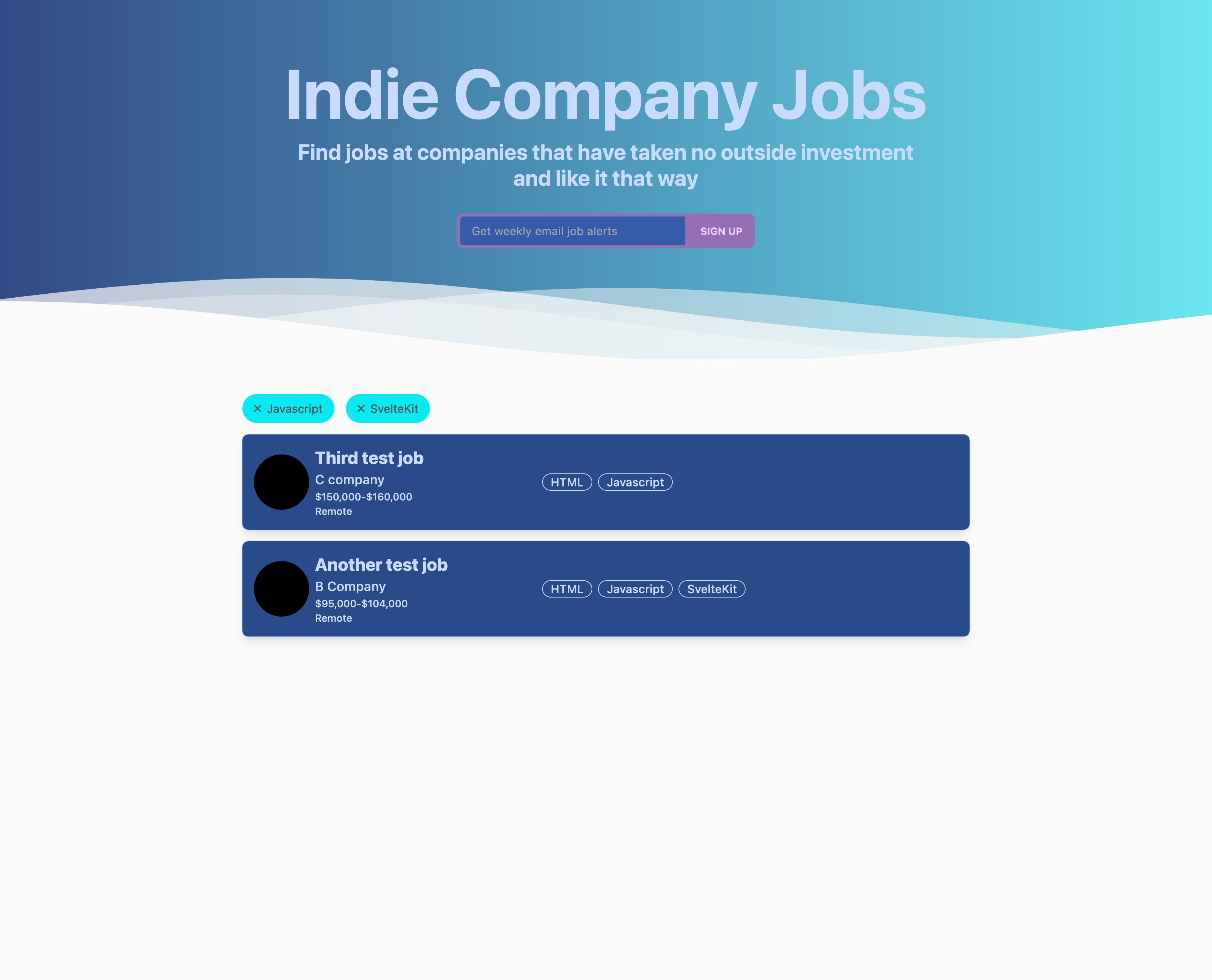 New HomePage